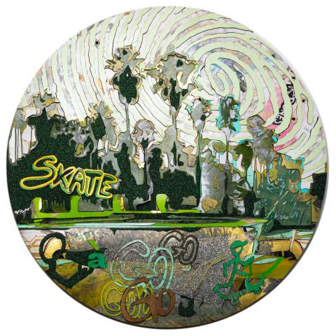 Forever Green - Skate A-Go-Go by Inga Guzyte